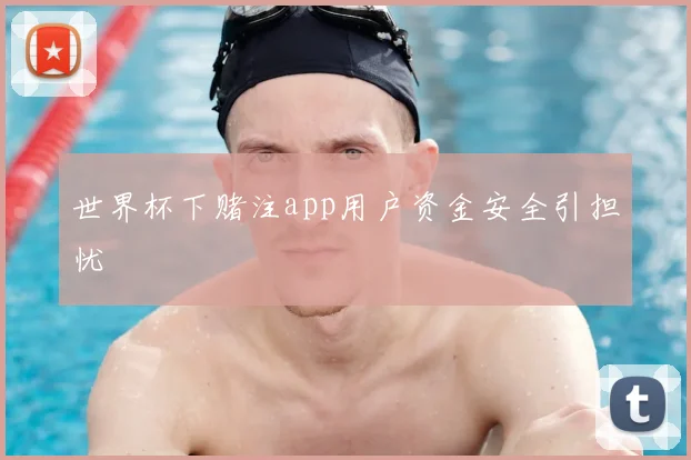 世界杯下赌注app用户资金安全引担忧